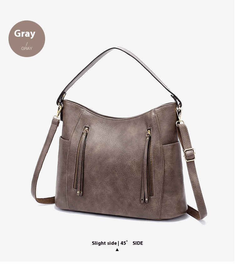 Luxury Women Bag Handbags Women Messenger Bags Leather Designer Handbag Vintage Big Large Capacity Hobos Female Bag